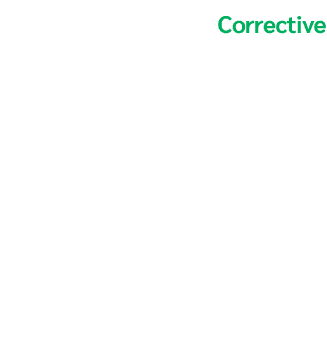 Corrective Used after a cyber incident to minimise the impact and help to restore functionality as quickly as possibl...